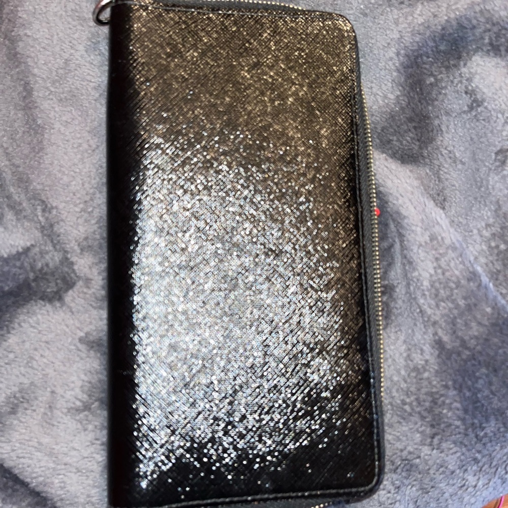 Black Nordstrom brand wallet
